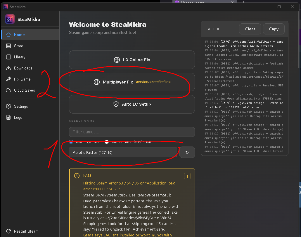 Multiplayer Fix